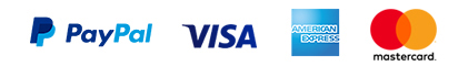 Paypal Plus bei Online Buchung, VISA, Mastercard und American Express beim Fahrer Paypal Plus bei Online Buchung, VISA, Mastercard und American Express beim Fahrer